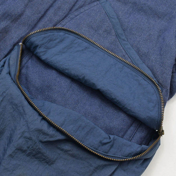 ISSEY MIYAKE Jacket Outerwear RF64185 Made in Japan Wool Cotton Nylon Navy Size 9 Good Condition Used 4a009366