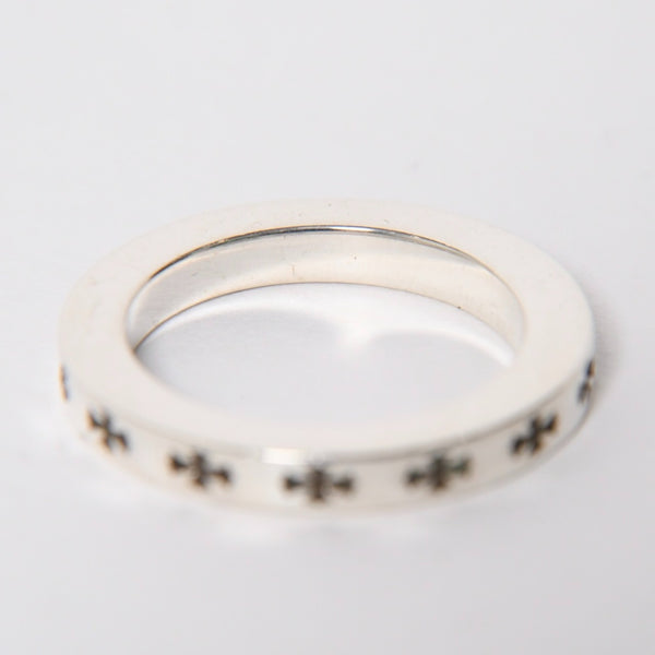 Like new CHROME HEARTS 3mm SPACER HONG KONG 3mm spacer ring Hong Kong limited Weight approx. 5.11g Size 13 Used 4a009372