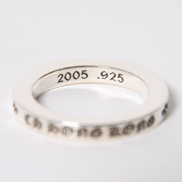 Like new CHROME HEARTS 3mm SPACER HONG KONG 3mm spacer ring Hong Kong limited Weight approx. 5.11g Size 13 Used 4a009372