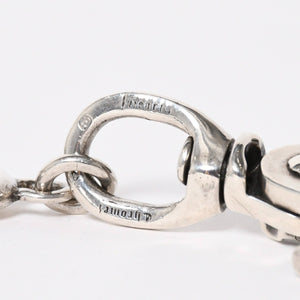 Mint condition Chrome Hearts Rolling Stones lipstick&タWallet chain, long, weight 466.0g, total length 55cm, 11 links, used, 4a009386