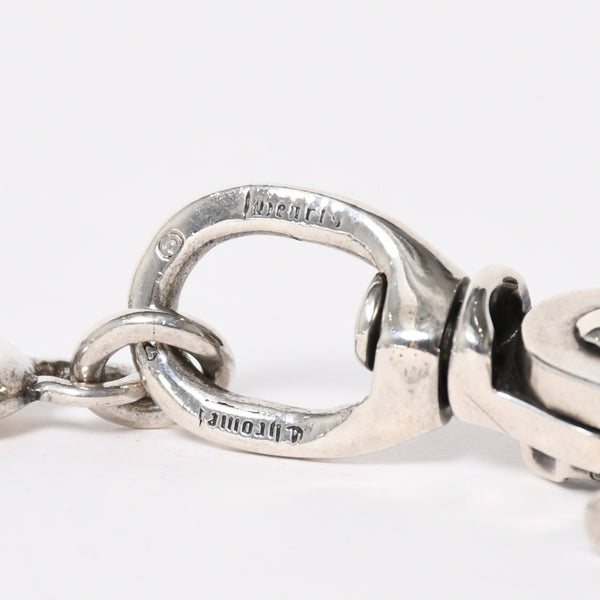 Mint condition Chrome Hearts Rolling Stones lipstick&タWallet chain, long, weight 466.0g, total length 55cm, 11 links, used, 4a009386