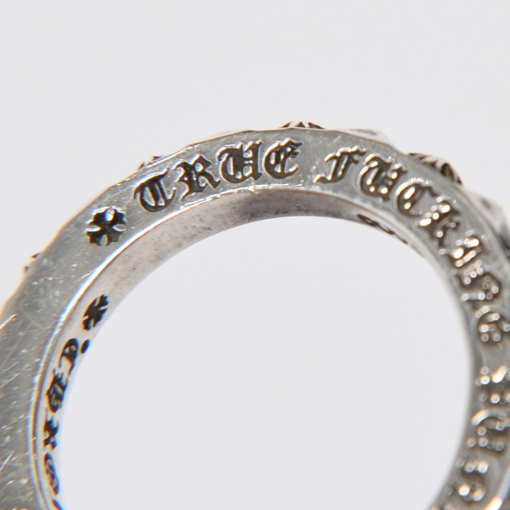 極美品 CHROME HEARTS クロムハーツ TFP PNK PLS トゥルーファッキンパンク CHプラス リング 重量約4.85g サイズ13号 シルバー925 中古 4a009370