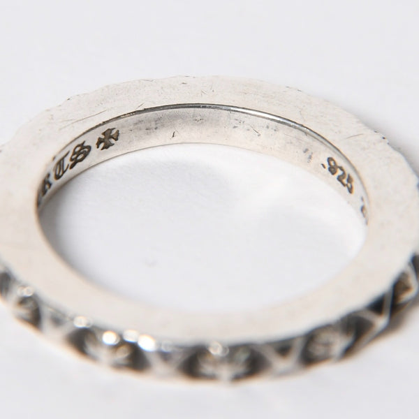 Very good condition CHROME HEARTS TFP PNK PLS True Fuckin Punk CH Plus Ring Weight approx. 4.85g Size 13 Silver 925 Used 4a009370