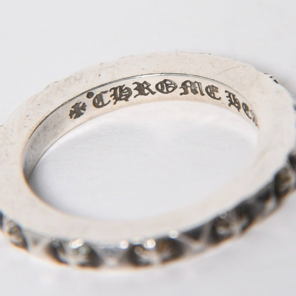 Very good condition CHROME HEARTS TFP PNK PLS True Fuckin Punk CH Plus Ring Weight approx. 4.85g Size 13 Silver 925 Used 4a009370