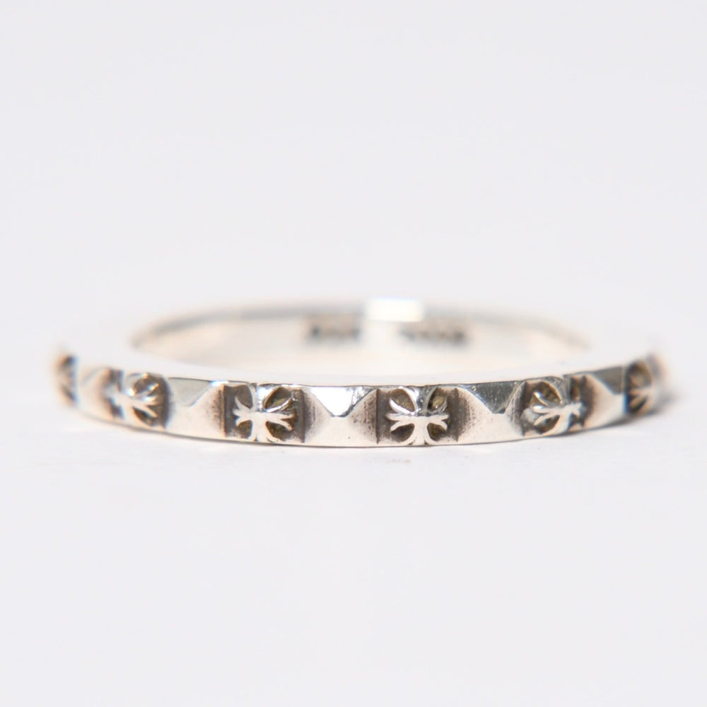 新品同様 CHROME HEARTS クロムハーツ TFP PNK PLS トゥルーファッキンパンク CHプラス リング 重量約5.10g サイズ18号 シルバー925 中古 4a009371