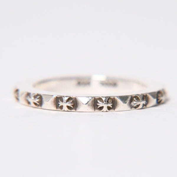 新品同様 CHROME HEARTS クロムハーツ TFP PNK PLS トゥルーファッキンパンク CHプラス リング 重量約5.10g サイズ18号 シルバー925 中古 4a009371