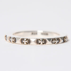 新品同様 CHROME HEARTS クロムハーツ TFP PNK PLS トゥルーファッキンパンク CHプラス リング 重量約5.10g サイズ18号 シルバー925 中古 4a009371