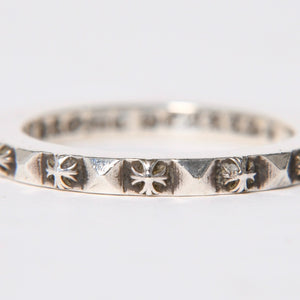 新品同様 CHROME HEARTS クロムハーツ TFP PNK PLS トゥルーファッキンパンク CHプラス リング 重量約5.10g サイズ18号 シルバー925 中古 4a009371