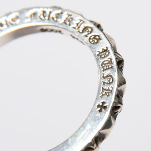 新品同様 CHROME HEARTS クロムハーツ TFP PNK PLS トゥルーファッキンパンク CHプラス リング 重量約5.10g サイズ18号 シルバー925 中古 4a009371
