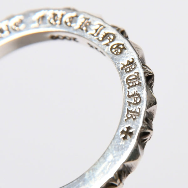新品同様 CHROME HEARTS クロムハーツ TFP PNK PLS トゥルーファッキンパンク CHプラス リング 重量約5.10g サイズ18号 シルバー925 中古 4a009371