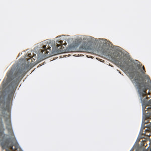 新品同様 CHROME HEARTS クロムハーツ TFP PNK PLS トゥルーファッキンパンク CHプラス リング 重量約5.10g サイズ18号 シルバー925 中古 4a009371