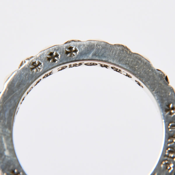 新品同様 CHROME HEARTS クロムハーツ TFP PNK PLS トゥルーファッキンパンク CHプラス リング 重量約5.10g サイズ18号 シルバー925 中古 4a009371