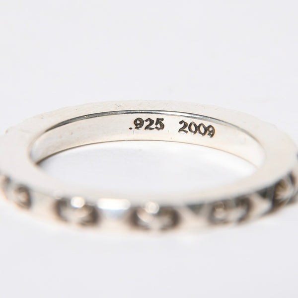 新品同様 CHROME HEARTS クロムハーツ TFP PNK PLS トゥルーファッキンパンク CHプラス リング 重量約5.10g サイズ18号 シルバー925 中古 4a009371