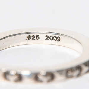 新品同様 CHROME HEARTS クロムハーツ TFP PNK PLS トゥルーファッキンパンク CHプラス リング 重量約5.10g サイズ18号 シルバー925 中古 4a009371