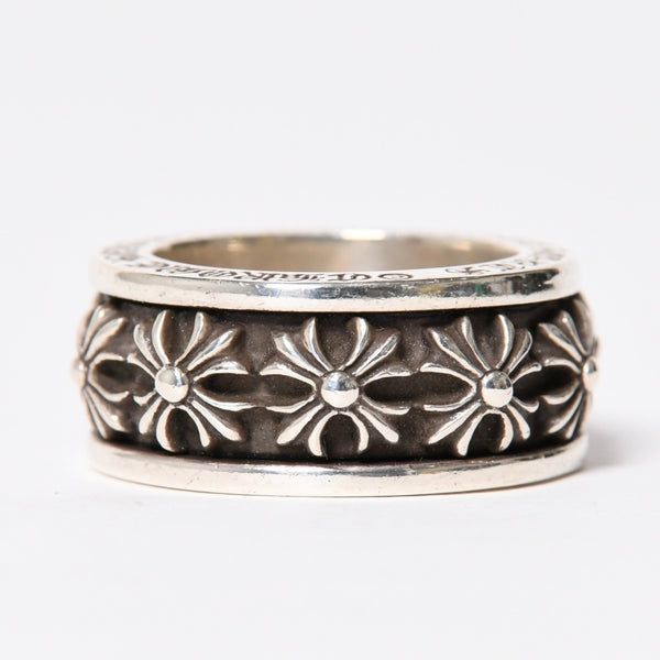 Very good condition CHROME HEARTS SPINNER CH PLUS Spinner CH Plus Ring Weight approx. 38.81g Size 27.5 Silver 925 Used 4a009369