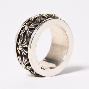 Very good condition CHROME HEARTS SPINNER CH PLUS Spinner CH Plus Ring Weight approx. 38.81g Size 27.5 Silver 925 Used 4a009369