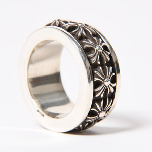 Very good condition CHROME HEARTS SPINNER CH PLUS Spinner CH Plus Ring Weight approx. 38.81g Size 27.5 Silver 925 Used 4a009369