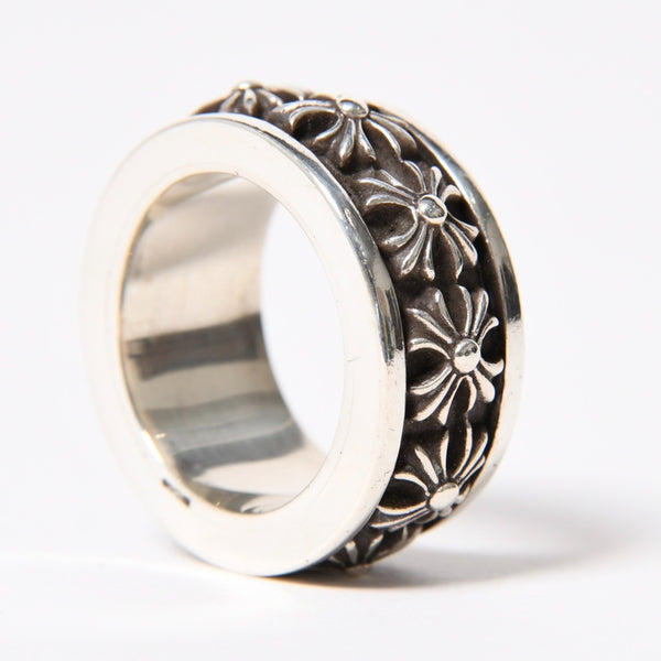 Very good condition CHROME HEARTS SPINNER CH PLUS Spinner CH Plus Ring Weight approx. 38.81g Size 27.5 Silver 925 Used 4a009369
