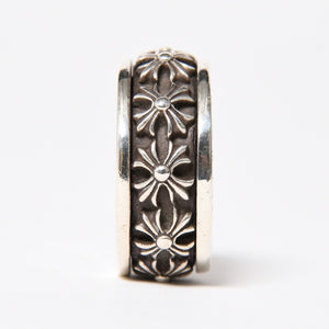 Very good condition CHROME HEARTS SPINNER CH PLUS Spinner CH Plus Ring Weight approx. 38.81g Size 27.5 Silver 925 Used 4a009369
