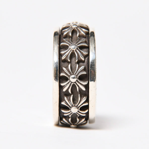 Very good condition CHROME HEARTS SPINNER CH PLUS Spinner CH Plus Ring Weight approx. 38.81g Size 27.5 Silver 925 Used 4a009369