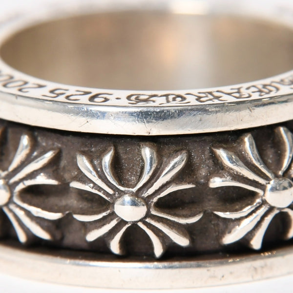 Very good condition CHROME HEARTS SPINNER CH PLUS Spinner CH Plus Ring Weight approx. 38.81g Size 27.5 Silver 925 Used 4a009369