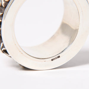 Very good condition CHROME HEARTS SPINNER CH PLUS Spinner CH Plus Ring Weight approx. 38.81g Size 27.5 Silver 925 Used 4a009369