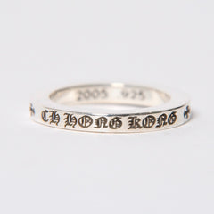 Like new CHROME HEARTS 3mm SPACER HONG KONG 3mm spacer ring Hong Kong limited Weight approx. 5.11g Size 13 Used 4a009372