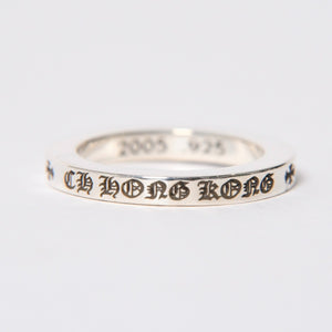Like new CHROME HEARTS 3mm SPACER HONG KONG 3mm spacer ring Hong Kong limited Weight approx. 5.11g Size 13 Used 4a009372