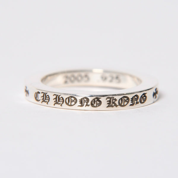 Like new CHROME HEARTS 3mm SPACER HONG KONG 3mm spacer ring Hong Kong limited Weight approx. 5.11g Size 13 Used 4a009372
