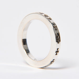 Like new CHROME HEARTS 3mm SPACER HONG KONG 3mm spacer ring Hong Kong limited Weight approx. 5.11g Size 13 Used 4a009372
