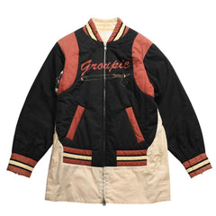 UNDERCOVER 04AW but beautiful period Groupie trompe l'oeil stadium jacket B5-B1 size S docking archive good condition used 4a009464