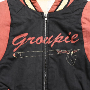 UNDERCOVER 04AW but beautiful period Groupie trompe l'oeil stadium jacket B5-B1 size S docking archive good condition used 4a009464