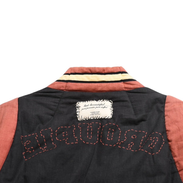 UNDERCOVER 04AW but beautiful period Groupie trompe l'oeil stadium jacket B5-B1 size S docking archive good condition used 4a009464