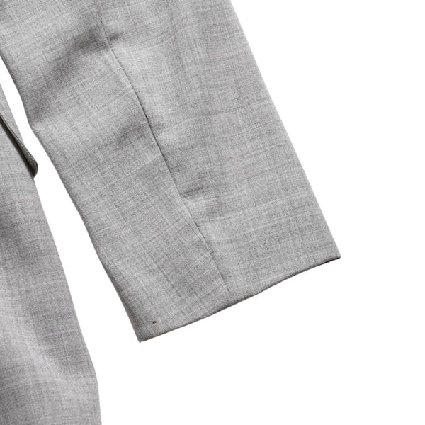 DIRK BIKKEMBERGS Dark Bikkenberg Wool Tailored Jacket Size 42 Gray Archive Hooded Good Condition Used 4a009317
