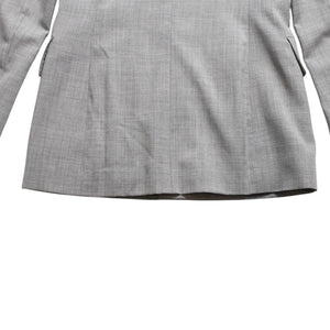 DIRK BIKKEMBERGS Dark Bikkenberg Wool Tailored Jacket Size 42 Gray Archive Hooded Good Condition Used 4a009317