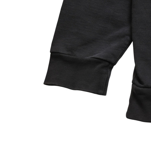 CHROME HEARTS クロムハーツ ネックロゴ クルーネック スウェット トレーナー サイズXL オールドイングリッシュ ブラック 美品 中古 4a009977