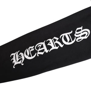 CHROME HEARTS クロムハーツ ネックロゴ クルーネック スウェット トレーナー サイズXL オールドイングリッシュ ブラック 美品 中古 4a009977