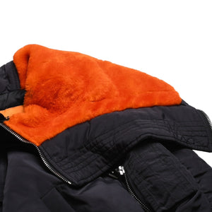 極美品 RAF SIMONS ラフシモンズ × STERLING RUBY スターリング ルビー 14AW キルテッド ボンバージャケット サイズ46 ブラック 中古 4a009433