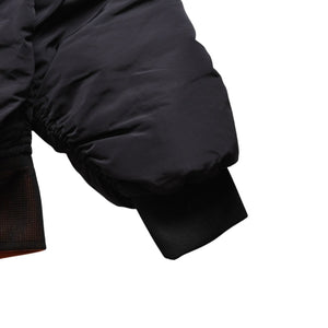 極美品 RAF SIMONS ラフシモンズ × STERLING RUBY スターリング ルビー 14AW キルテッド ボンバージャケット サイズ46 ブラック 中古 4a009433