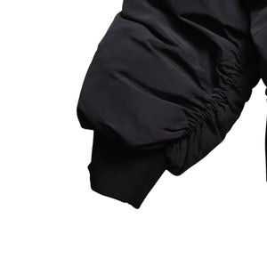 極美品 RAF SIMONS ラフシモンズ × STERLING RUBY スターリング ルビー 14AW キルテッド ボンバージャケット サイズ46 ブラック 中古 4a009433