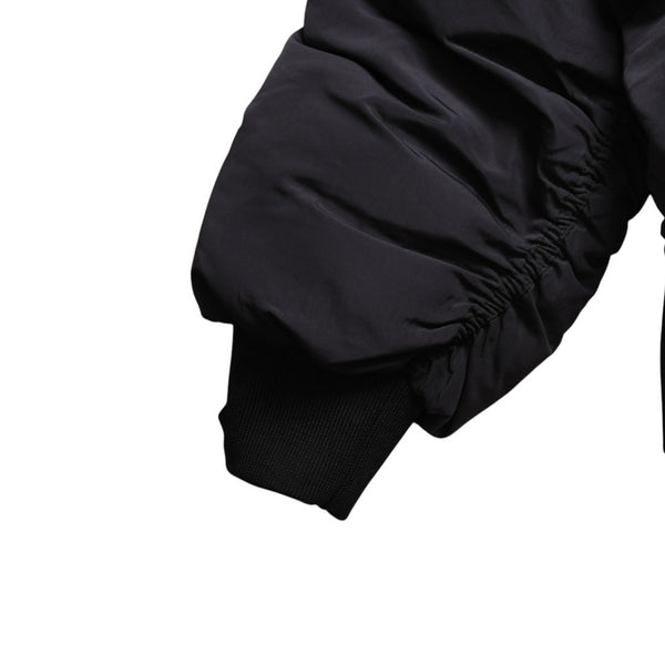 極美品 RAF SIMONS ラフシモンズ × STERLING RUBY スターリング ルビー 14AW キルテッド ボンバージャケット サイズ46 ブラック 中古 4a009433