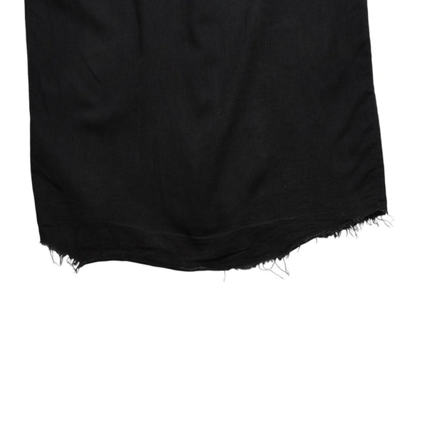 極美品 RAF SIMONS ラフシモンズ 03SS ノースリーブ シャツフーディ サイズ46 消費者期 ブラック アーカイブ 中古 4a009431