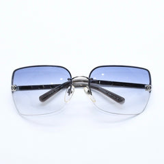 Very good condition CHANEL half rim sunglasses eyewear 4112 c.124/8G size 65□16 120 here mark gradation lens used 4a010061