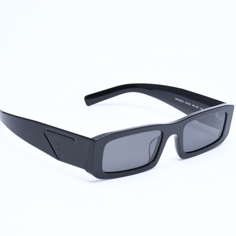Like new PRADA sunglasses eyewear SPR D09-D size 54□20 145 black acetate used 4a009818