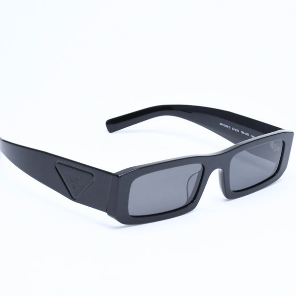 Like new PRADA sunglasses eyewear SPR D09-D size 54□20 145 black acetate used 4a009818