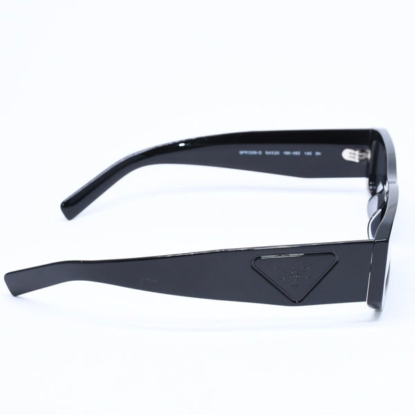 Like new PRADA sunglasses eyewear SPR D09-D size 54□20 145 black acetate used 4a009818