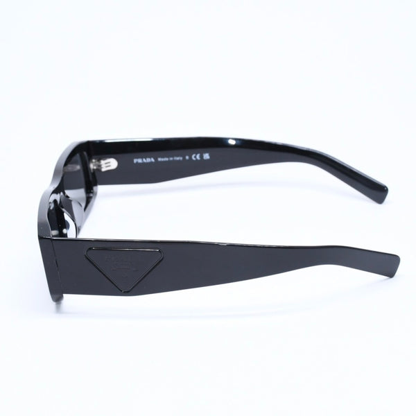 Like new PRADA sunglasses eyewear SPR D09-D size 54□20 145 black acetate used 4a009818