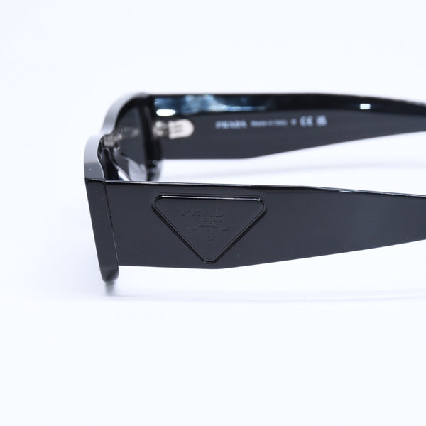 Like new PRADA sunglasses eyewear SPR D09-D size 54□20 145 black acetate used 4a009818