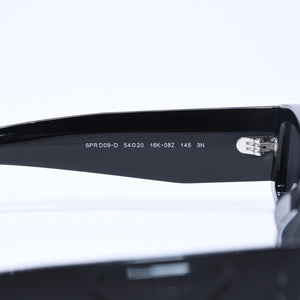 Like new PRADA sunglasses eyewear SPR D09-D size 54□20 145 black acetate used 4a009818