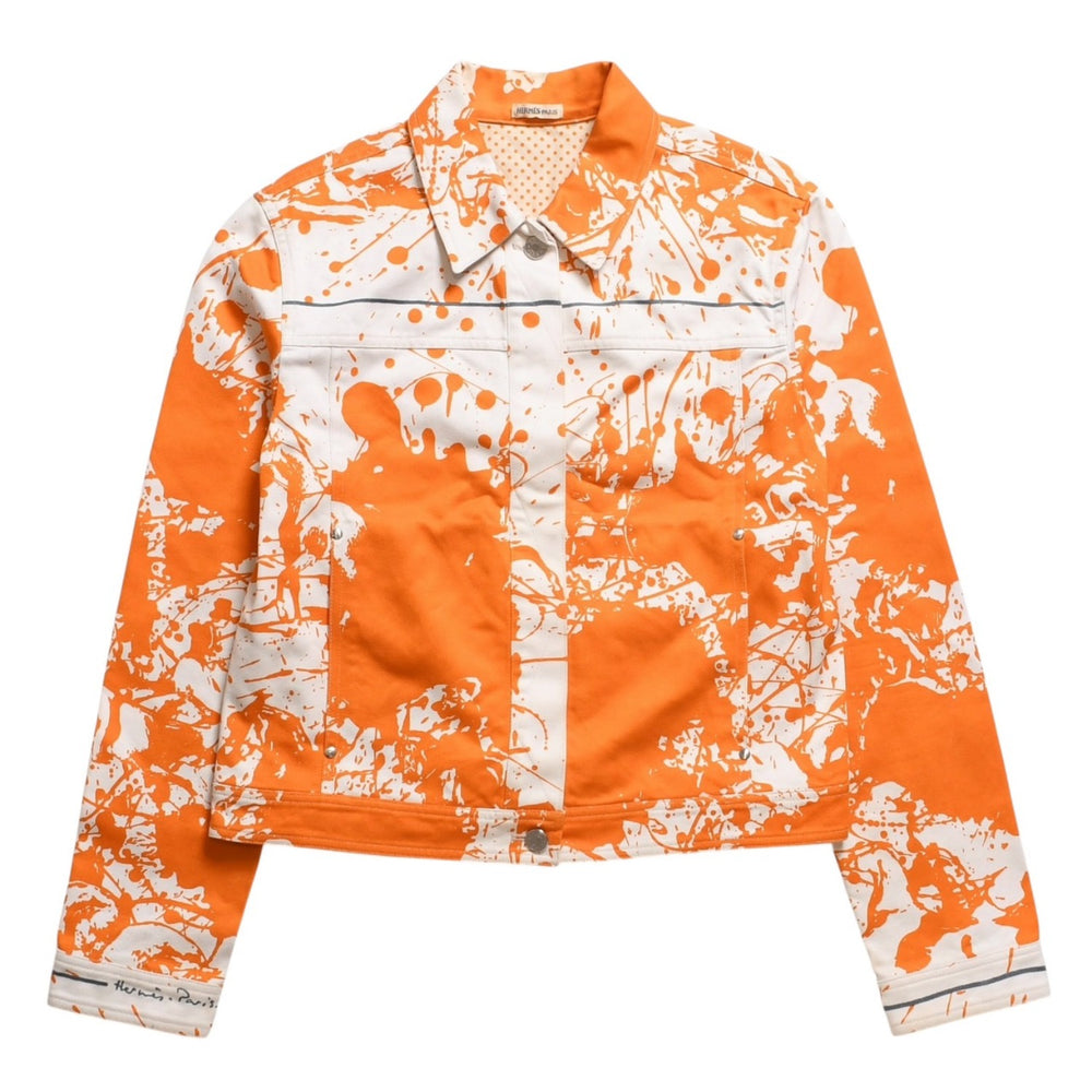 HERMES 04SS CHEVAL SURPRISE Cheval Surprise Denim Jacket Size ME Archive Margiela Period Good Condition Used 4a009395